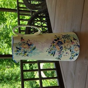 Anthropologie Tall Flower Vase Pitcher